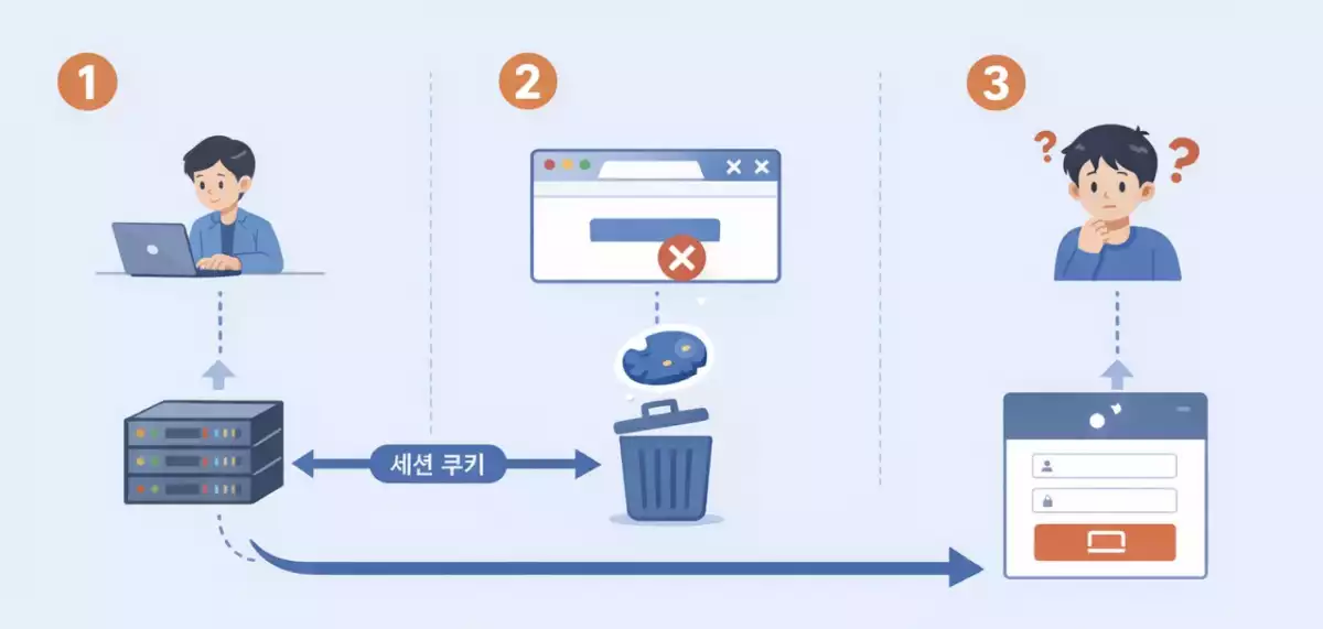 라라벨 웹사이트 자동 로그아웃 기능 (expire_on_close)