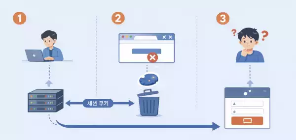 라라벨 웹사이트 자동 로그아웃 기능 (expire_on_close)