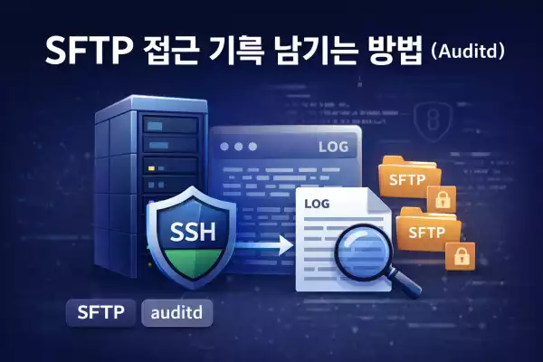 SFTP 접근 기록 남기는 방법 (Auditd)